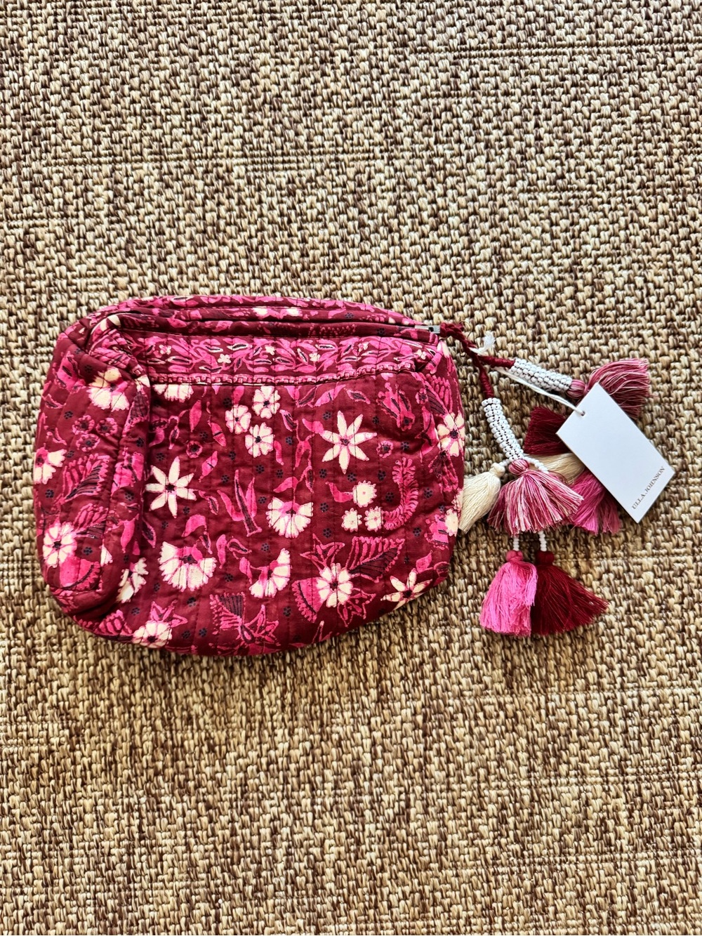 Ulla Johnson Floral Cosmetic Bag - NWT